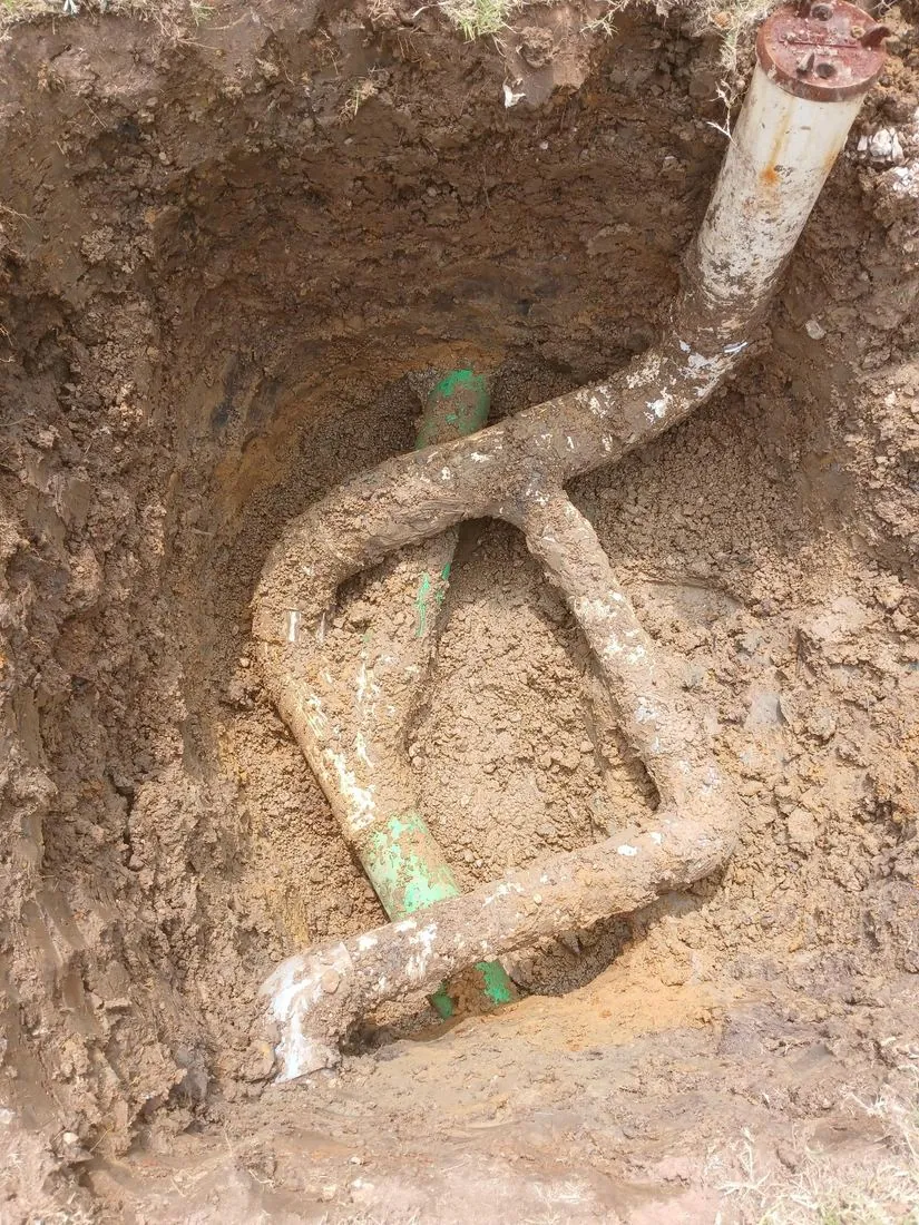 Sewer Line Work