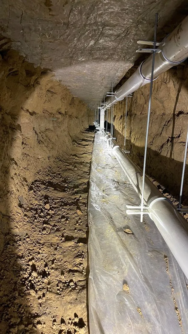 Under-Slab Tunneling